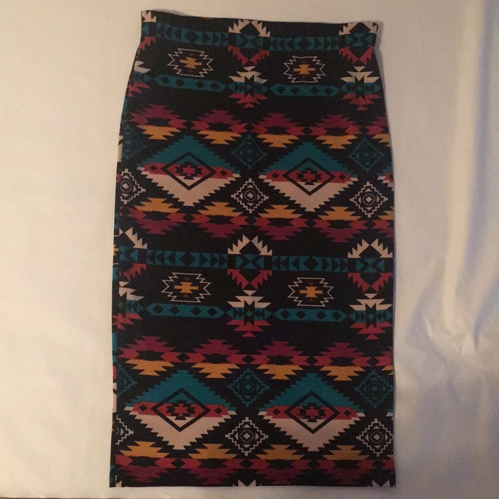 Women’s/Junior’s Aztec Print Pencil Skirt